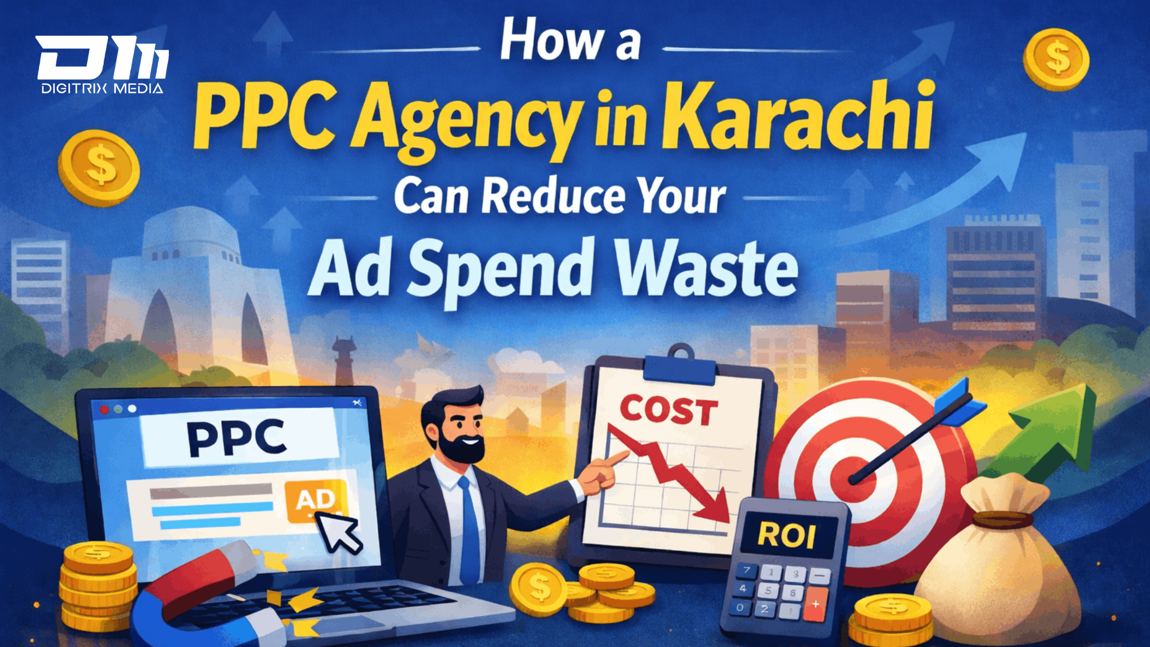 How a PPC Agency in Karachi Can Reduce Your Ad Spend Waste