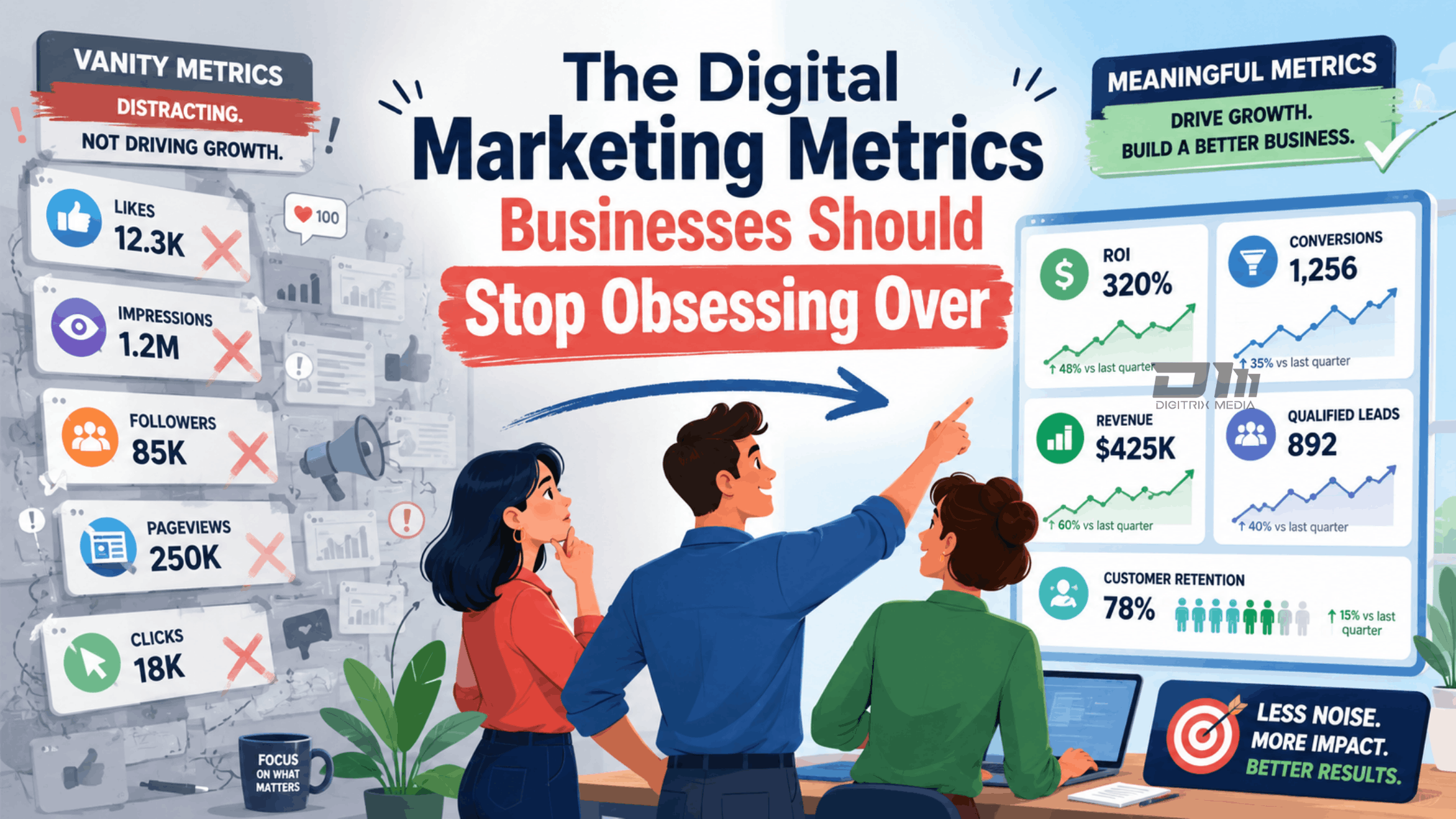 The Digital Marketing Metrics Businesses Should Stop Obsessing Over