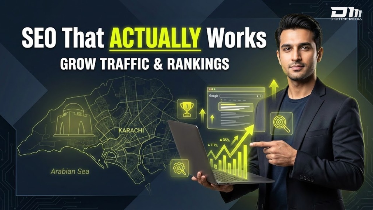 SEO Agency in Karachi - Digitrix Media